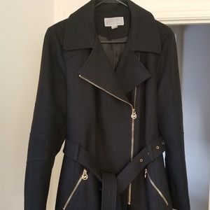 Michael Kors belted wool coat- PXL